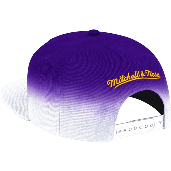Los Angeles Lakers Mitchell & Ness Hardwood Classics Fade - Snapback Hat - Picture 2 of 2